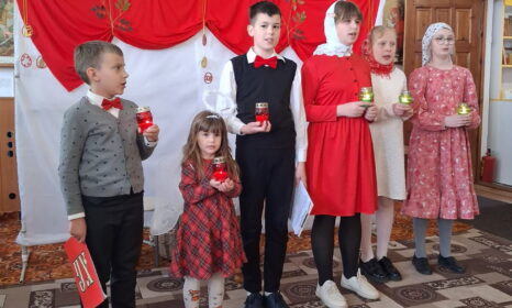 Пасхальное представление воскресной школы